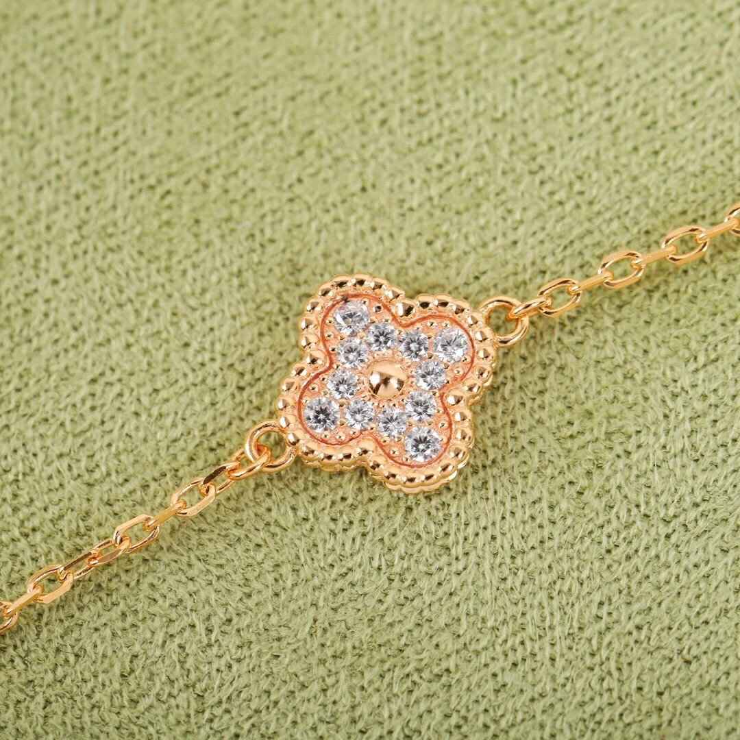 Van Cleef&Arpels VCA alhambra Bracelet mini diamond