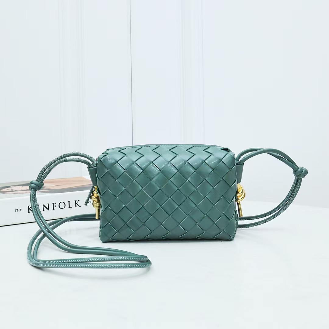 BV Bottega Veneta Mini Loop Metal Knots Bag