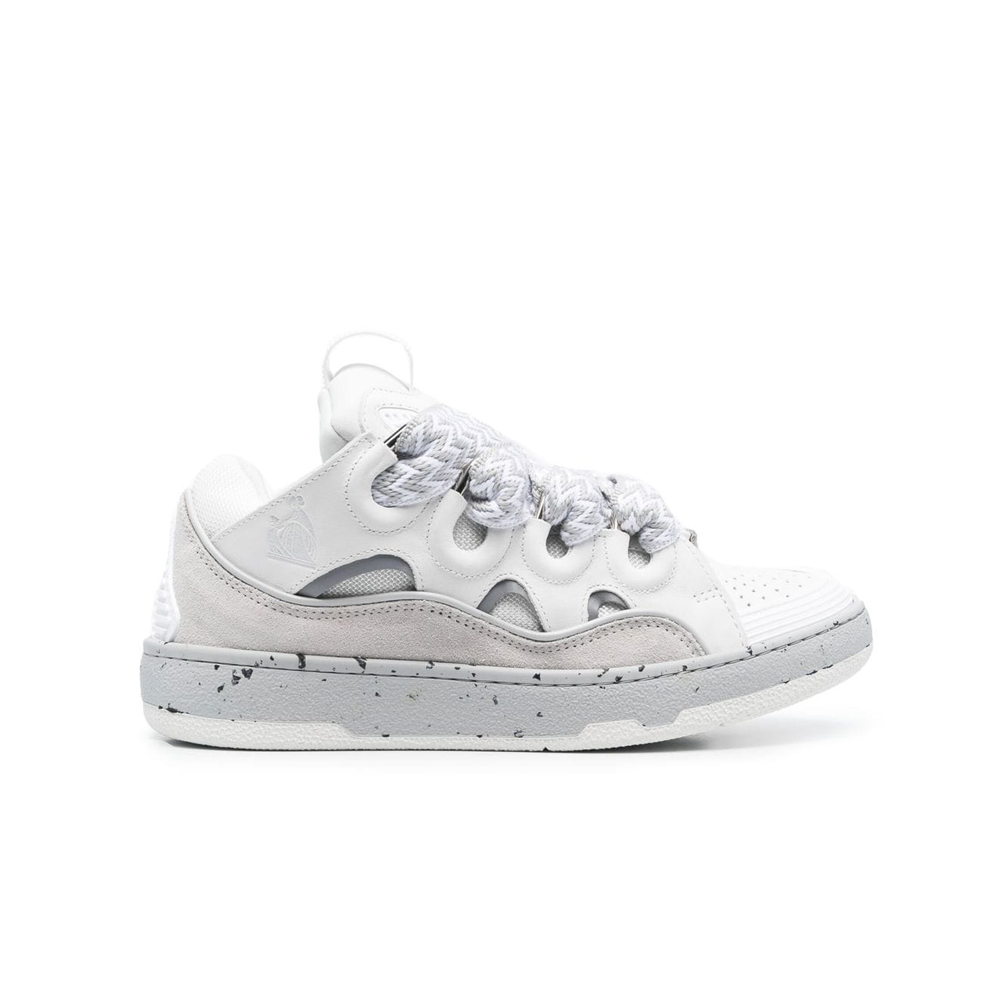 Lanvin LEATHER CURB SNEAKERS