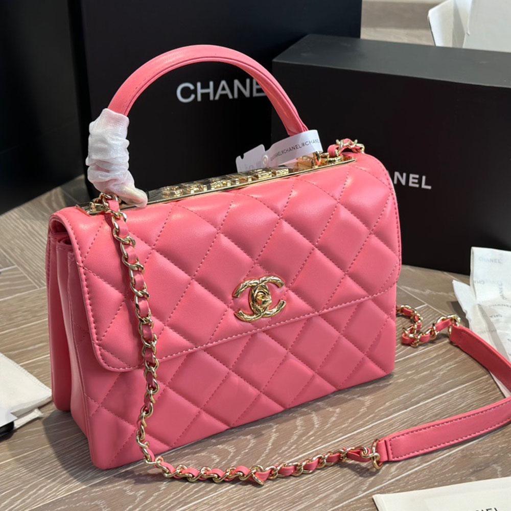 Chanel   Trendy CC Relief Handle Bag