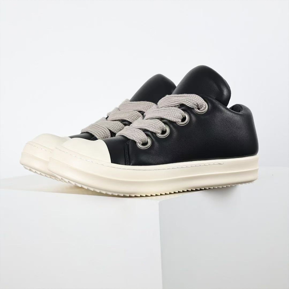 Rick Owens Rick Owens Ss25 Hollywood Jumbolace Low Sneaks