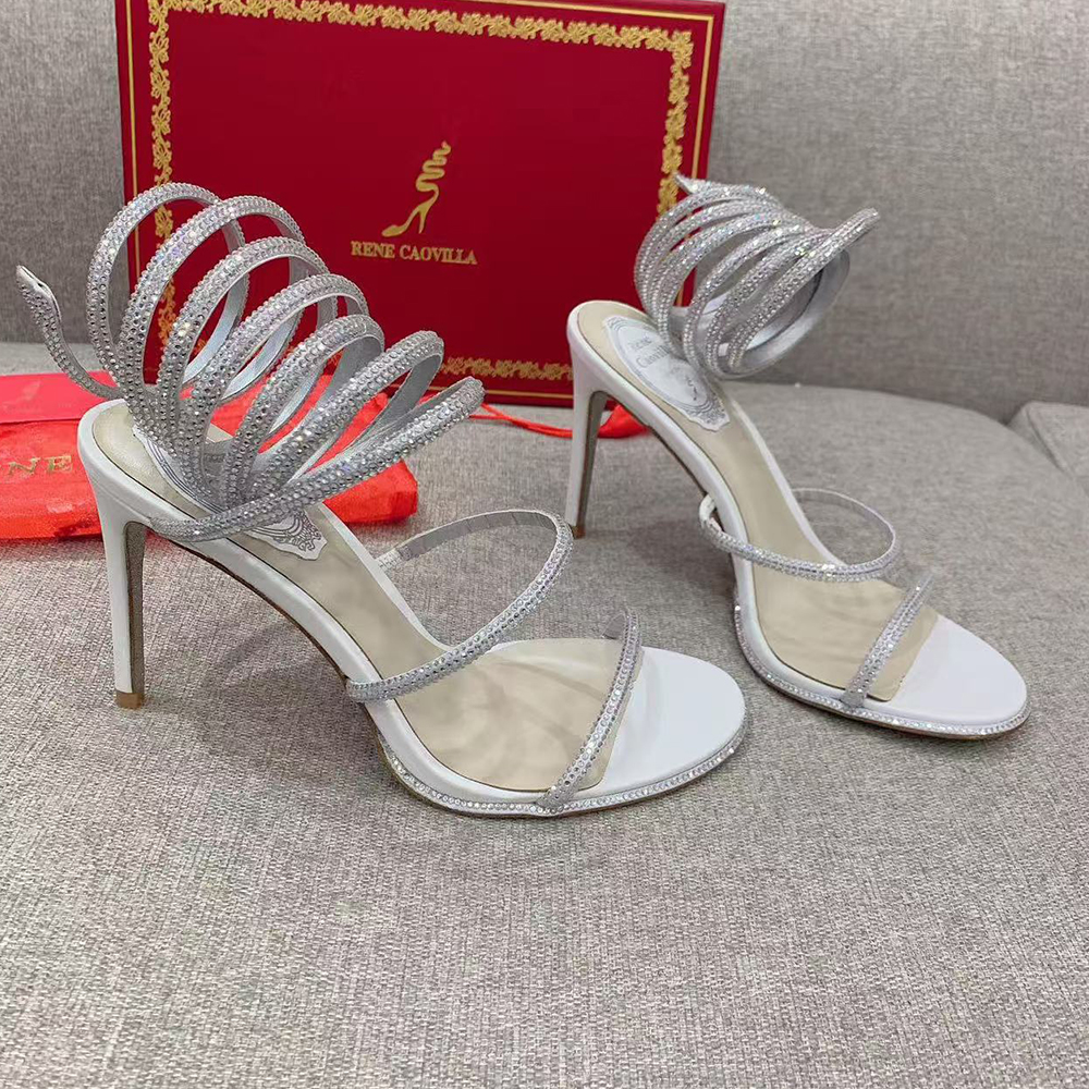 Rene Caovilla Chandelier Elegant Evening Sandals