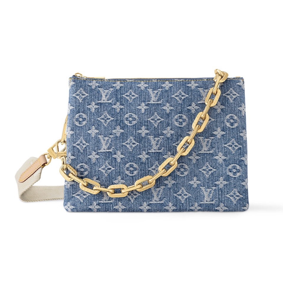 Louis Vuitton LV COUSSIN Denim Bag M24564