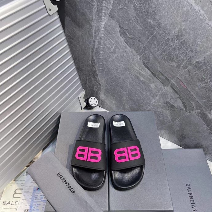 Balenciaga  Flat Slippers Slide Sandal