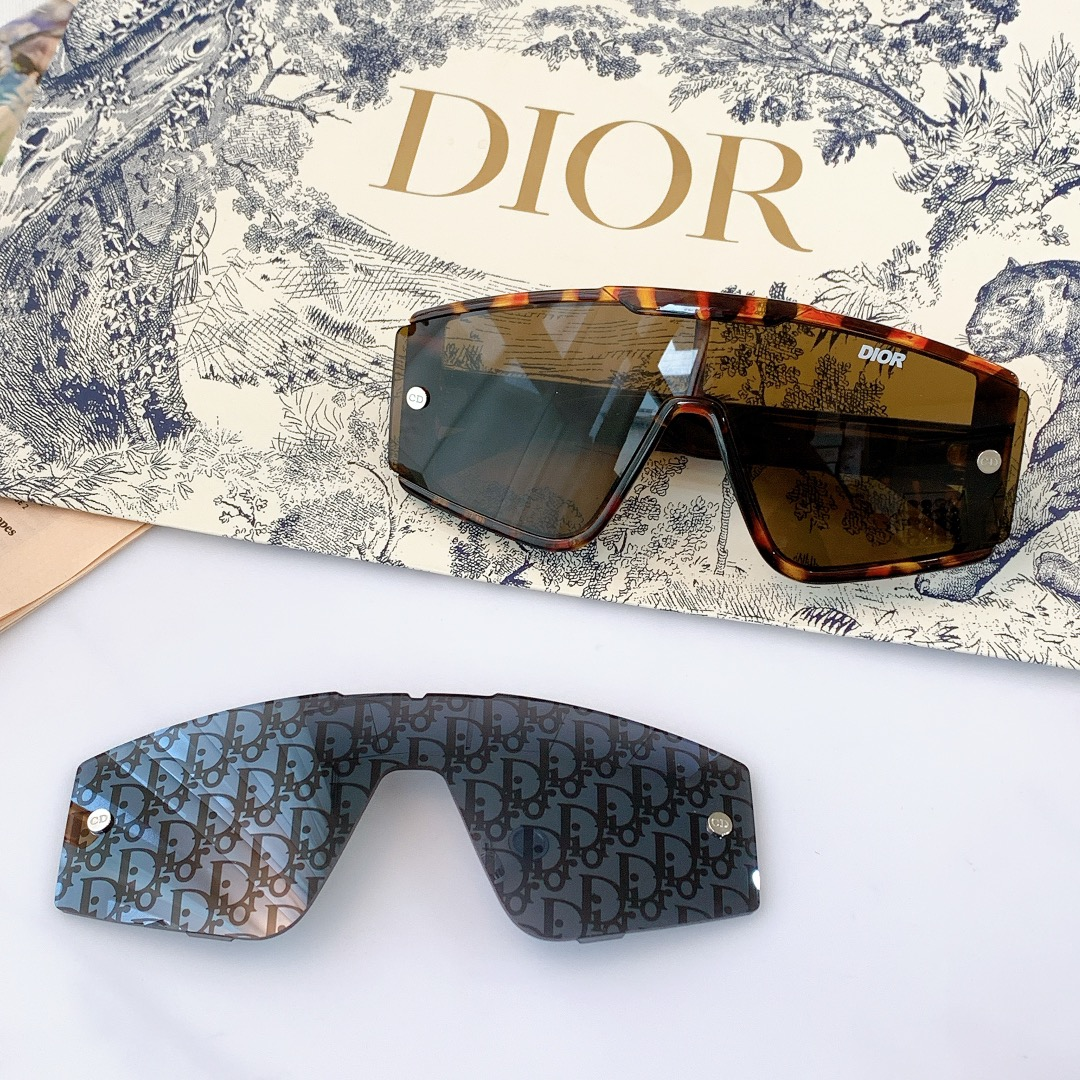 Dior XTREM MU  One-piece Box Sunglasses