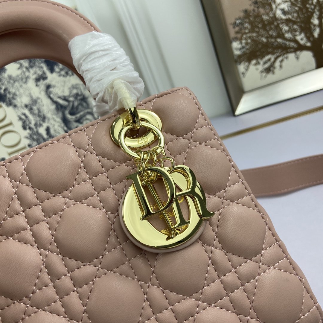 Dior The LADY DIOR Bag MINI SIZE(17*15*7cm)