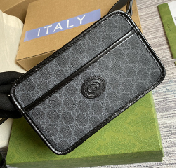 Gucci Classic Canvas Box Bag Handbag