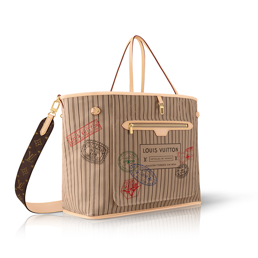 Louis Vuitton Neverfull Bandoulière Inside Out