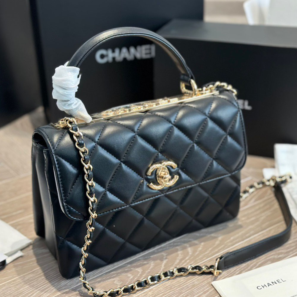 Chanel   Trendy CC Relief Handle Bag