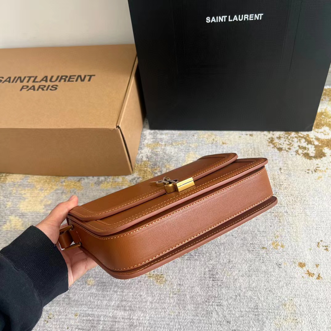 SAINT LAURENT YSL Medium Solferino Satchel