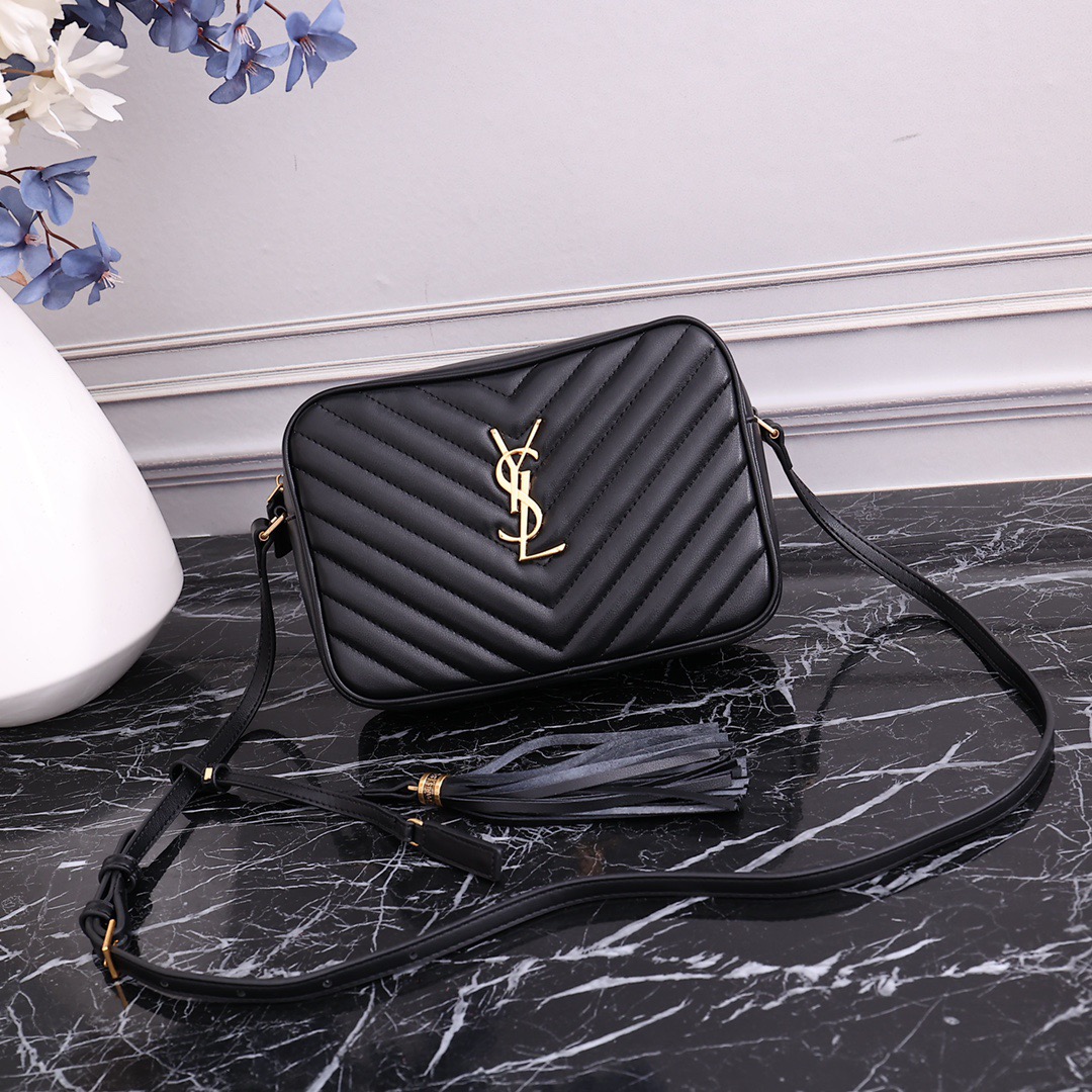 Saint Laurent YSL Square Tassel Bag