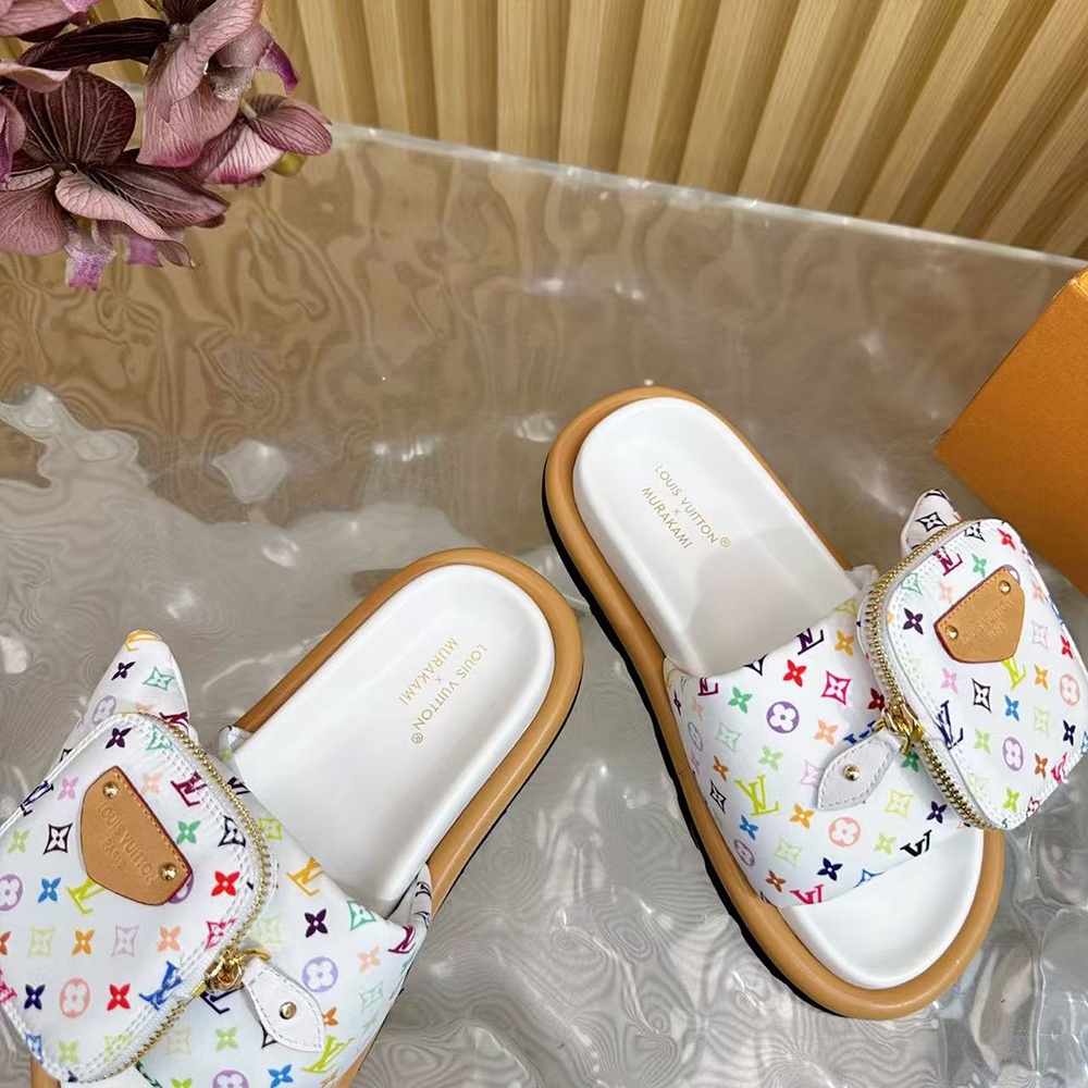 Louis Vuitton x Murakami  Pool Pillow Flat Comfort Mule
