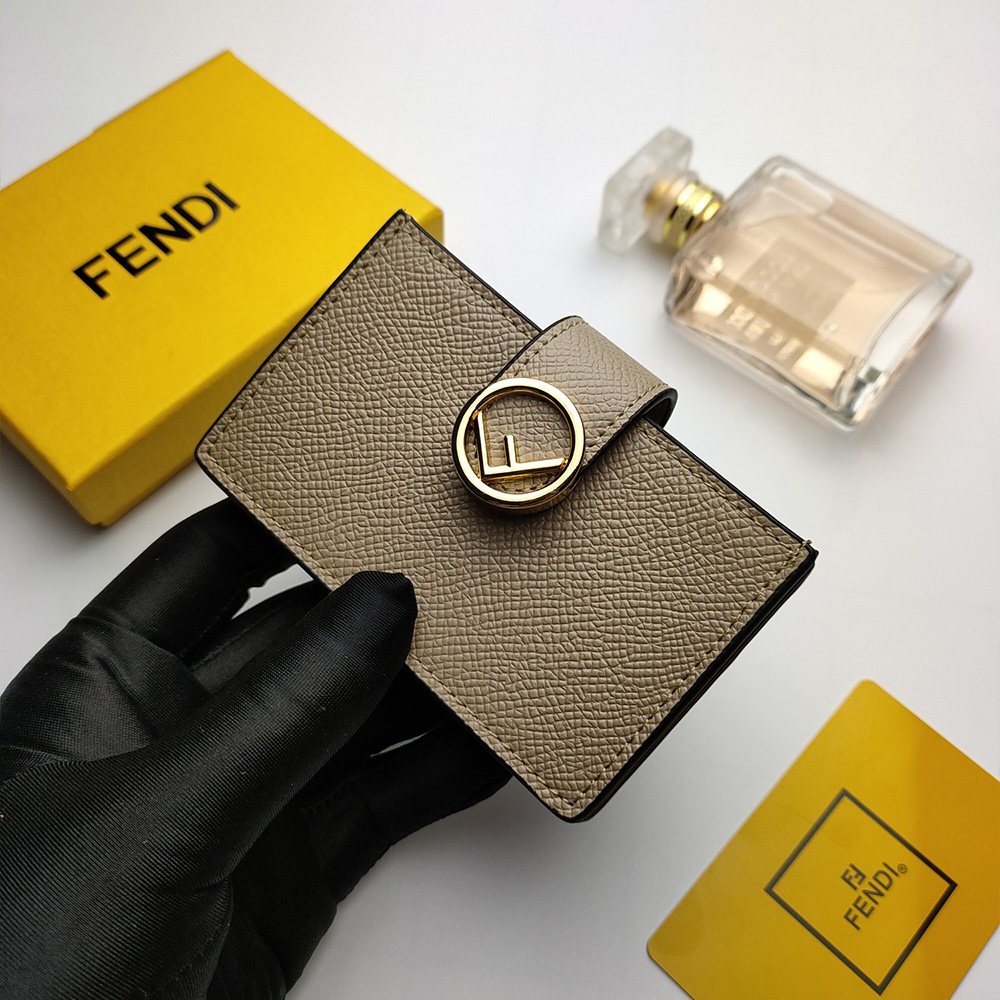 FENDI Calfskin Card Holder