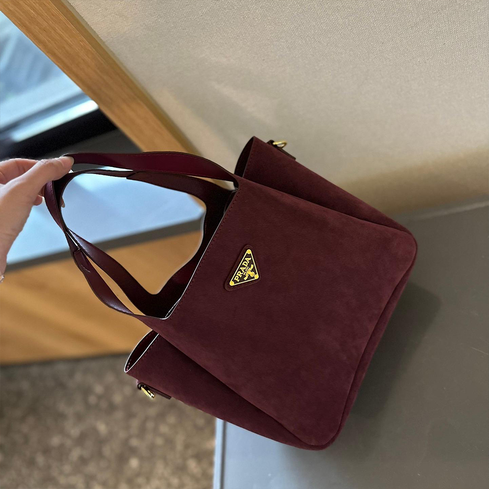 Prada Suede Mni Tote Ld44