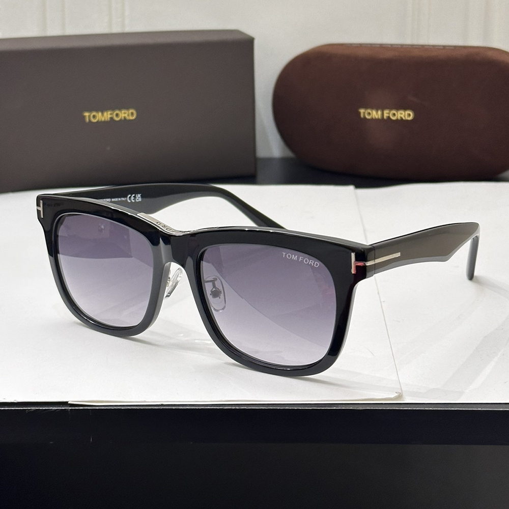 Tom Ford Gradient Clear Sunglasses