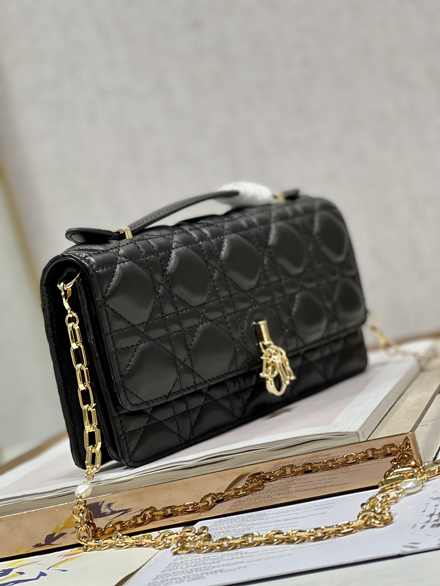 Dior Miss Mini Bag Black Cannage   S0980ONMJ_M900