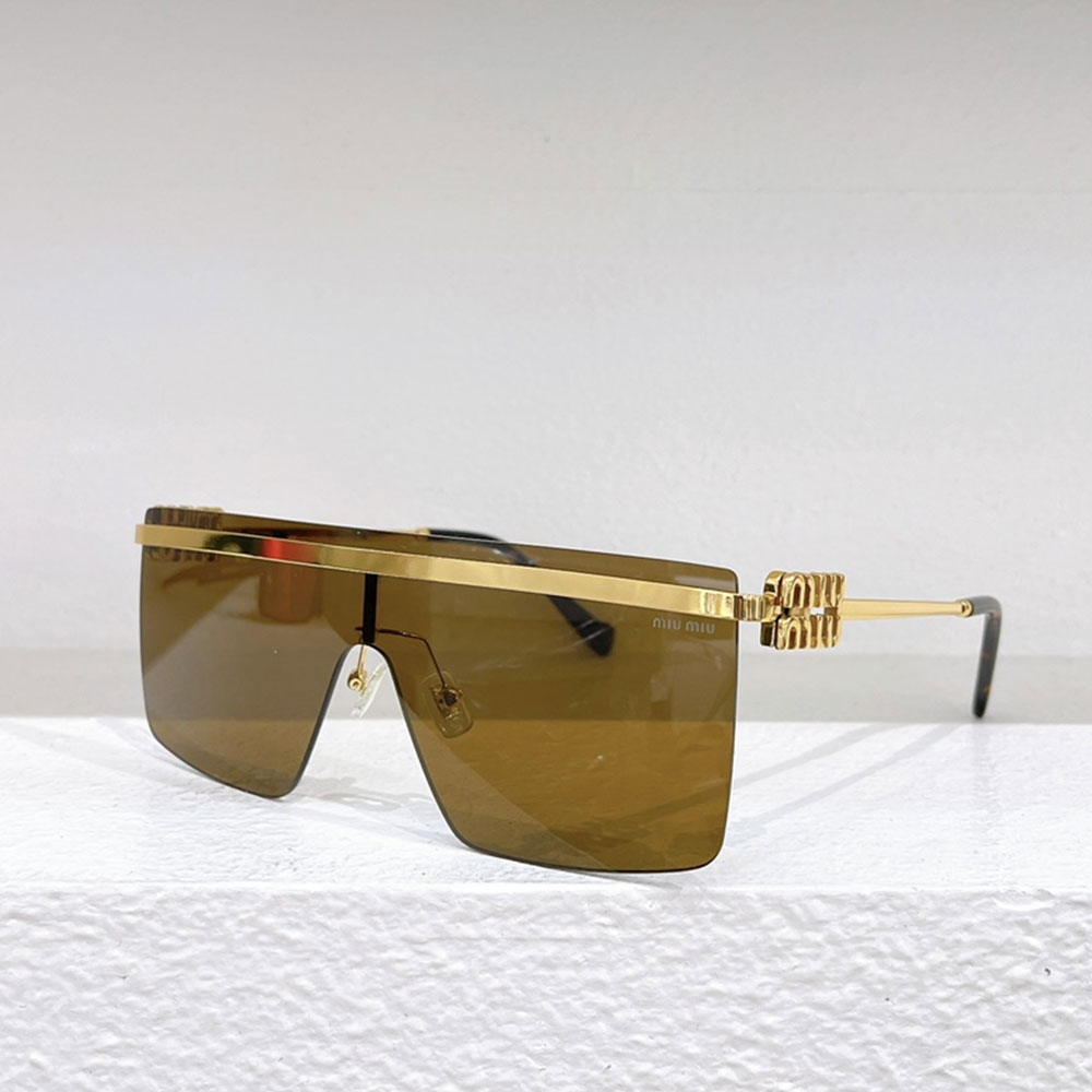 MIU MIU Thin Metal Mirror legs  Sunglasses