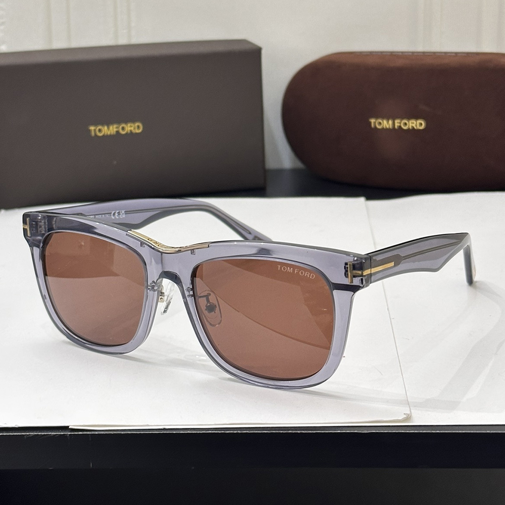 Tom Ford Gradient Clear Sunglasses