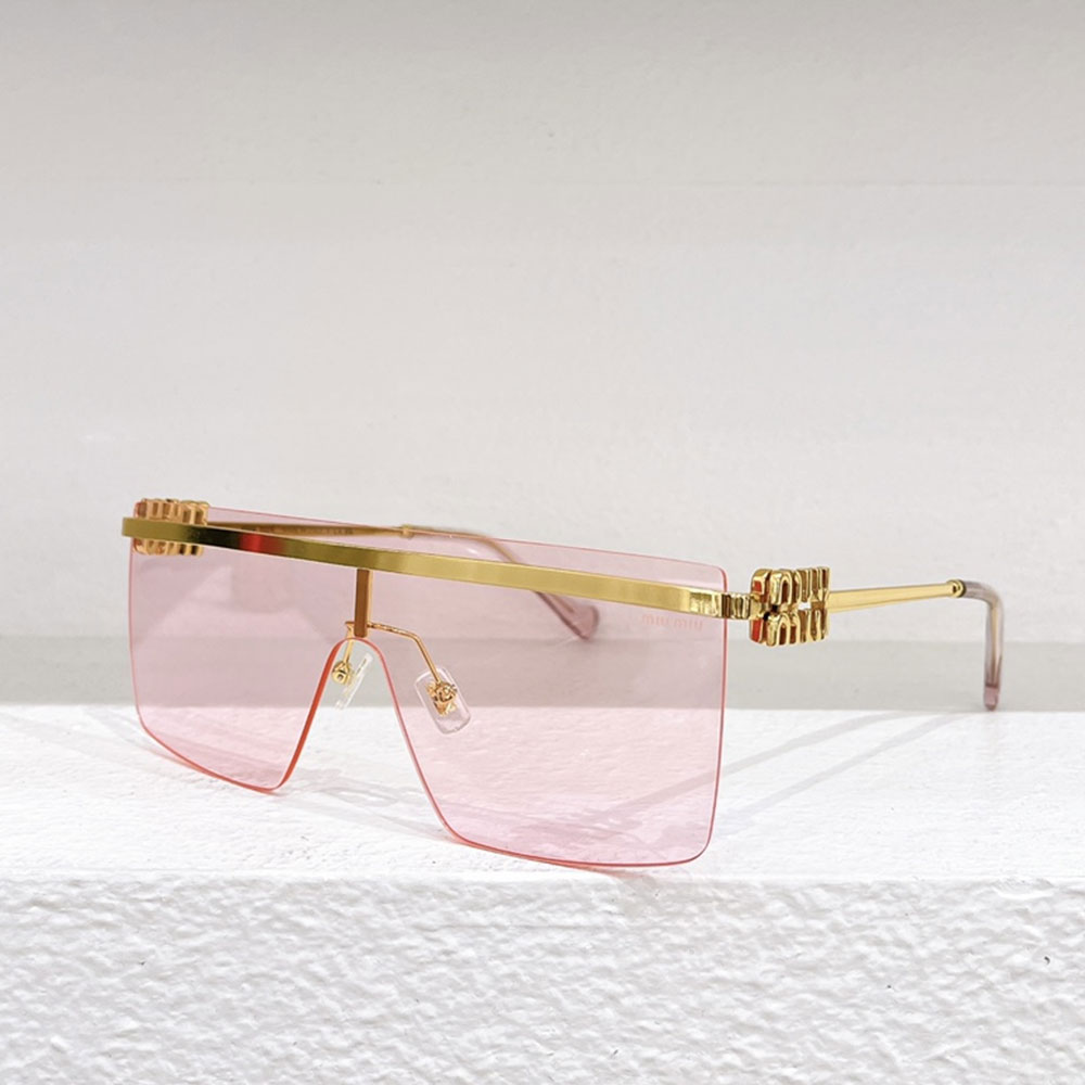 MIU MIU Thin Metal Mirror legs  Sunglasses
