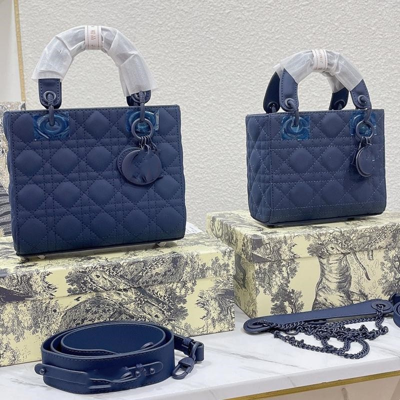 Dior The LADY DIOR Bag Ultramatte Cannage Calfskin