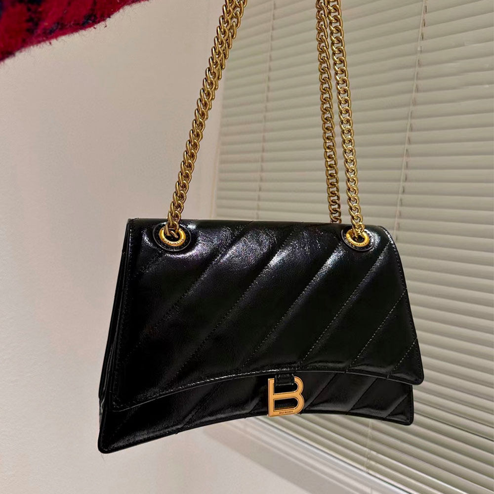 Balenciaga Crush Quilted Leather Bag