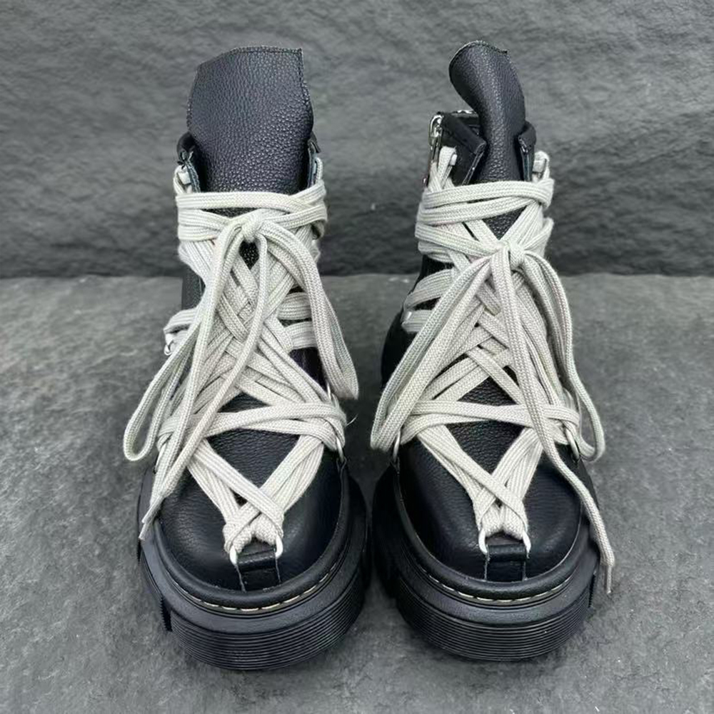 DR. MARTENS X RICK OWENS 1460 DMXL MEGALACE BOOT