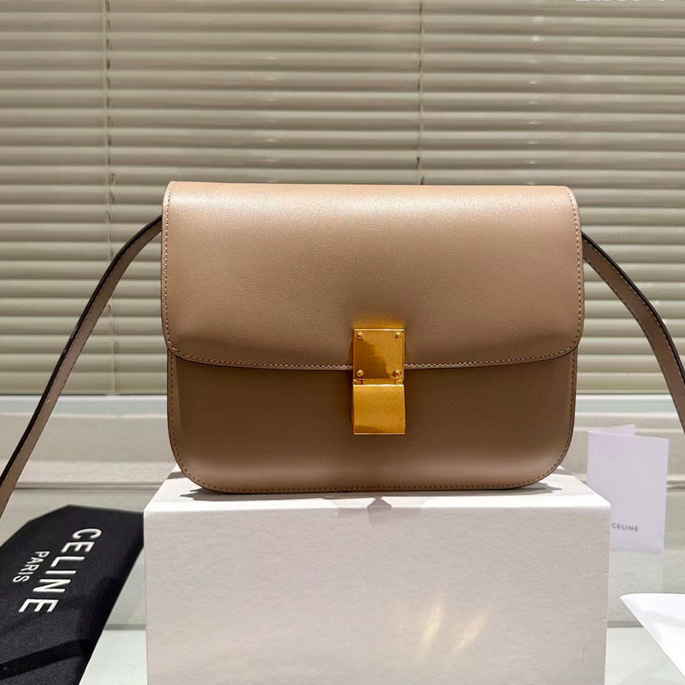 CELINE Liege Calfskin Box Flap Bag