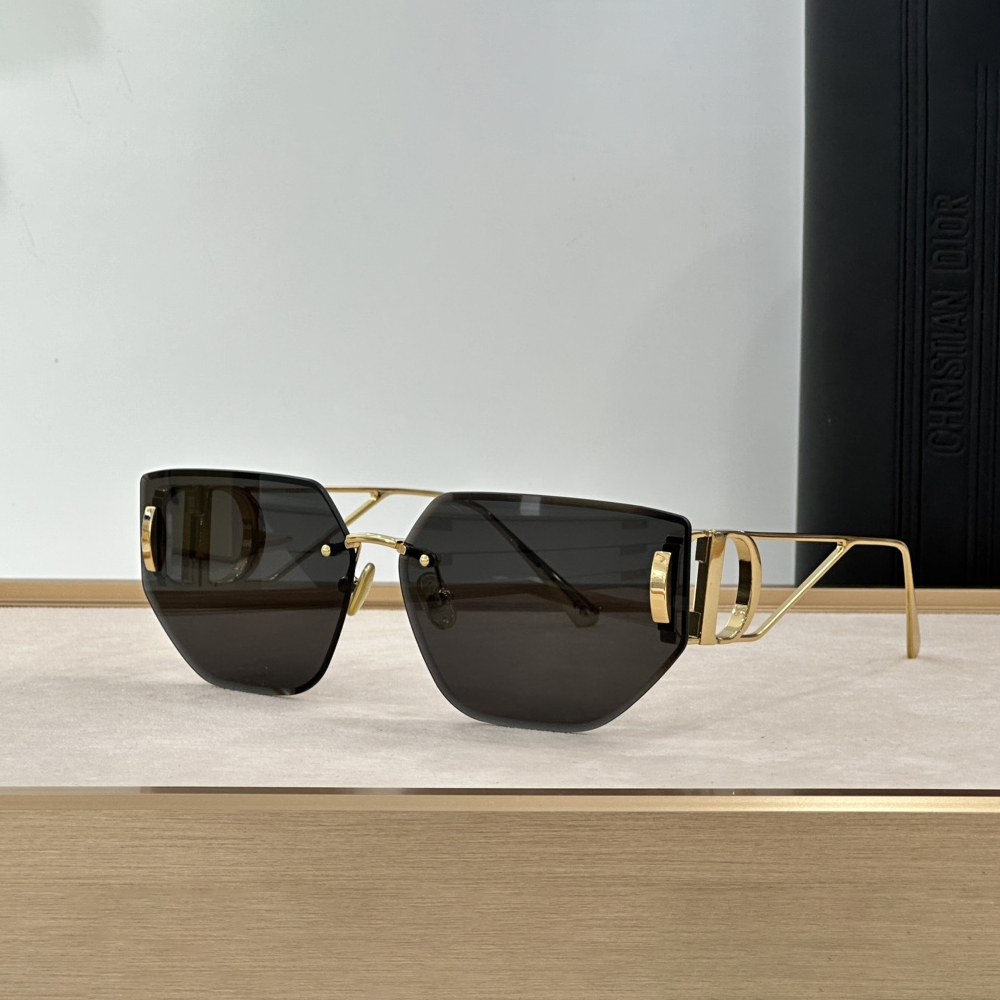 Dior Hollow Design Frame Sunglasses