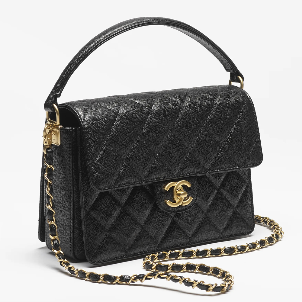 Chanel Small Flap Bag With Handle