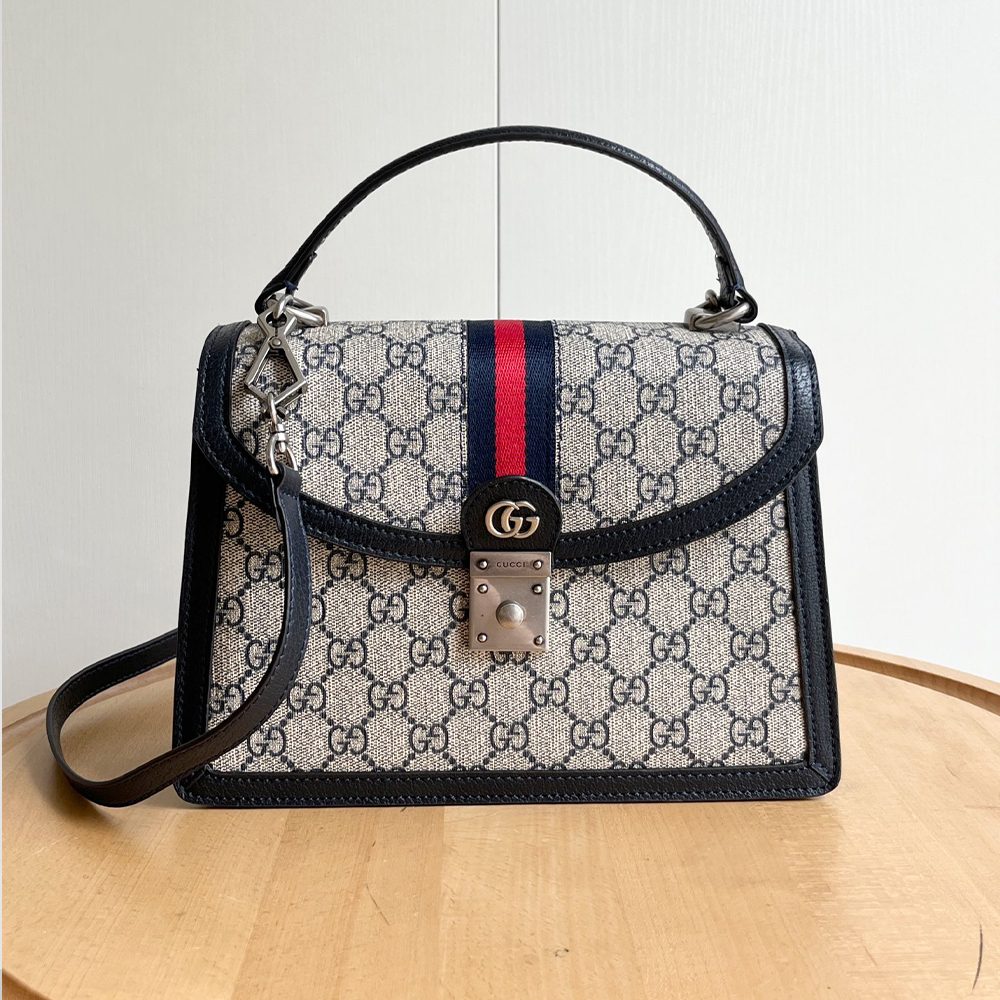 GUCCI  Ophidia Small Top Handle Bag