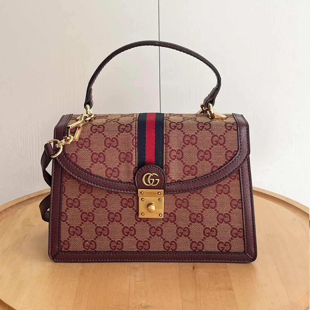 GUCCI  Ophidia Small Top Handle Bag