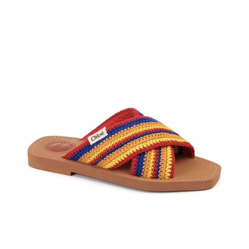 Chloe Woody Polyester Goes With Everything Shoes Sandal