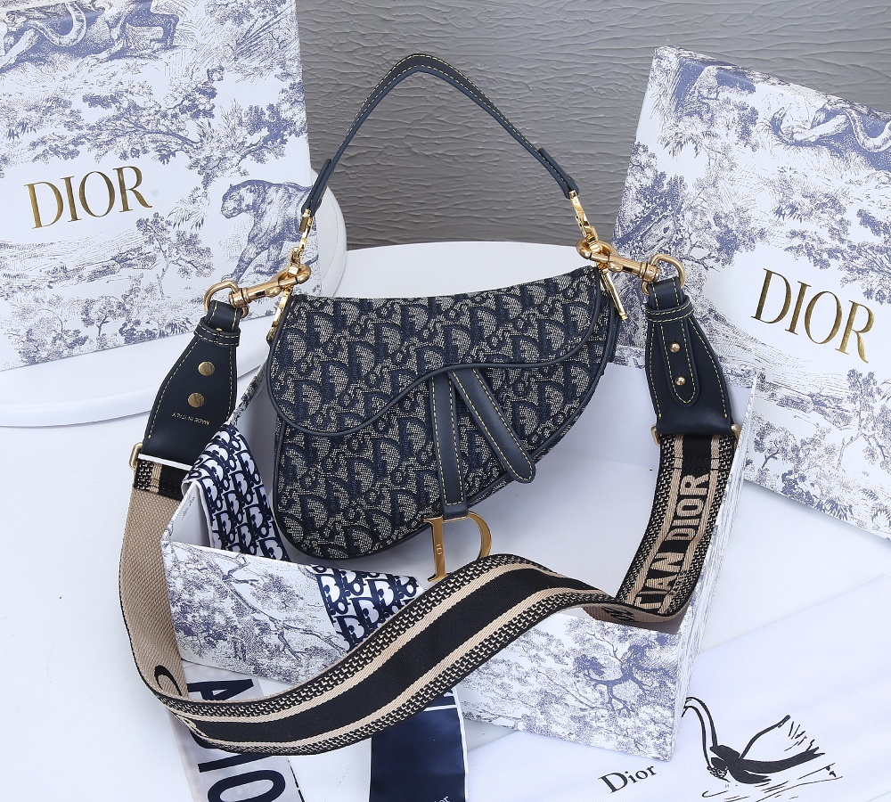 Dior Womens Bags Shoulder Bags SADDLE BAG