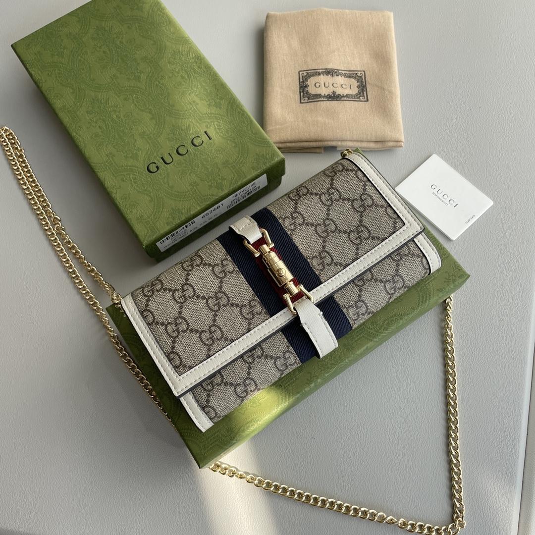 Gucci Jackie 1961 Chain Wallet