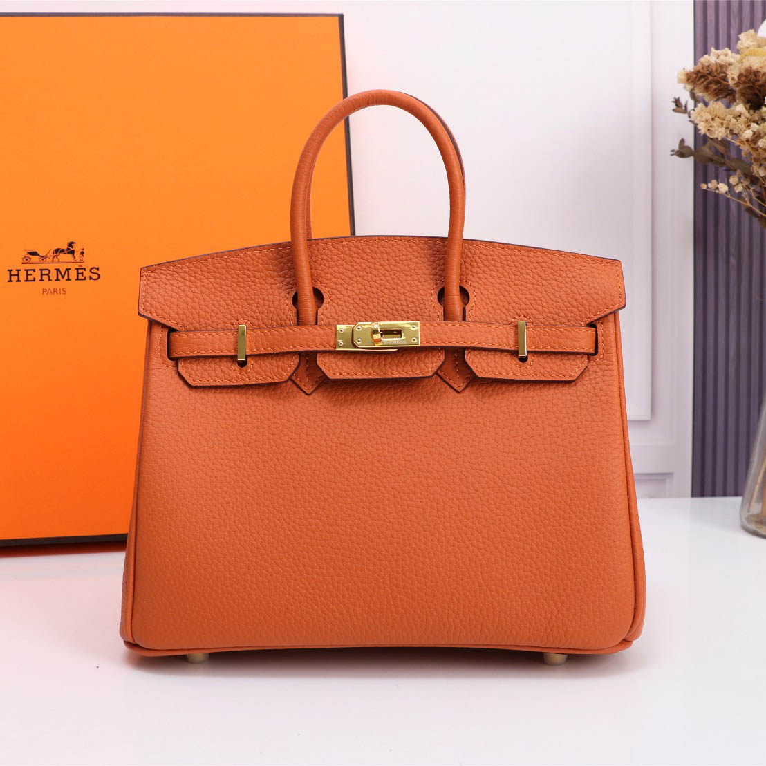 Hermes Birkin Tote Bag Handbag Shoulder Bag