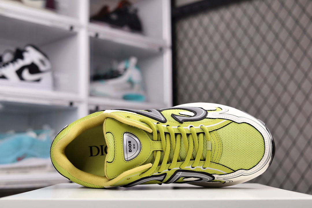 Dior B30 Dad Sneakers Green Biege