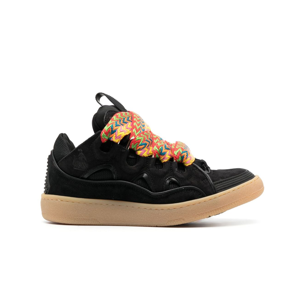 Lanvin LEATHER CURB SNEAKERS