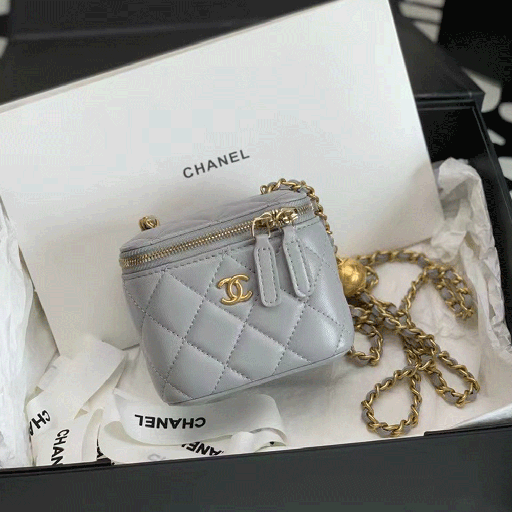 Chanel Golden-Ball Makeup Box