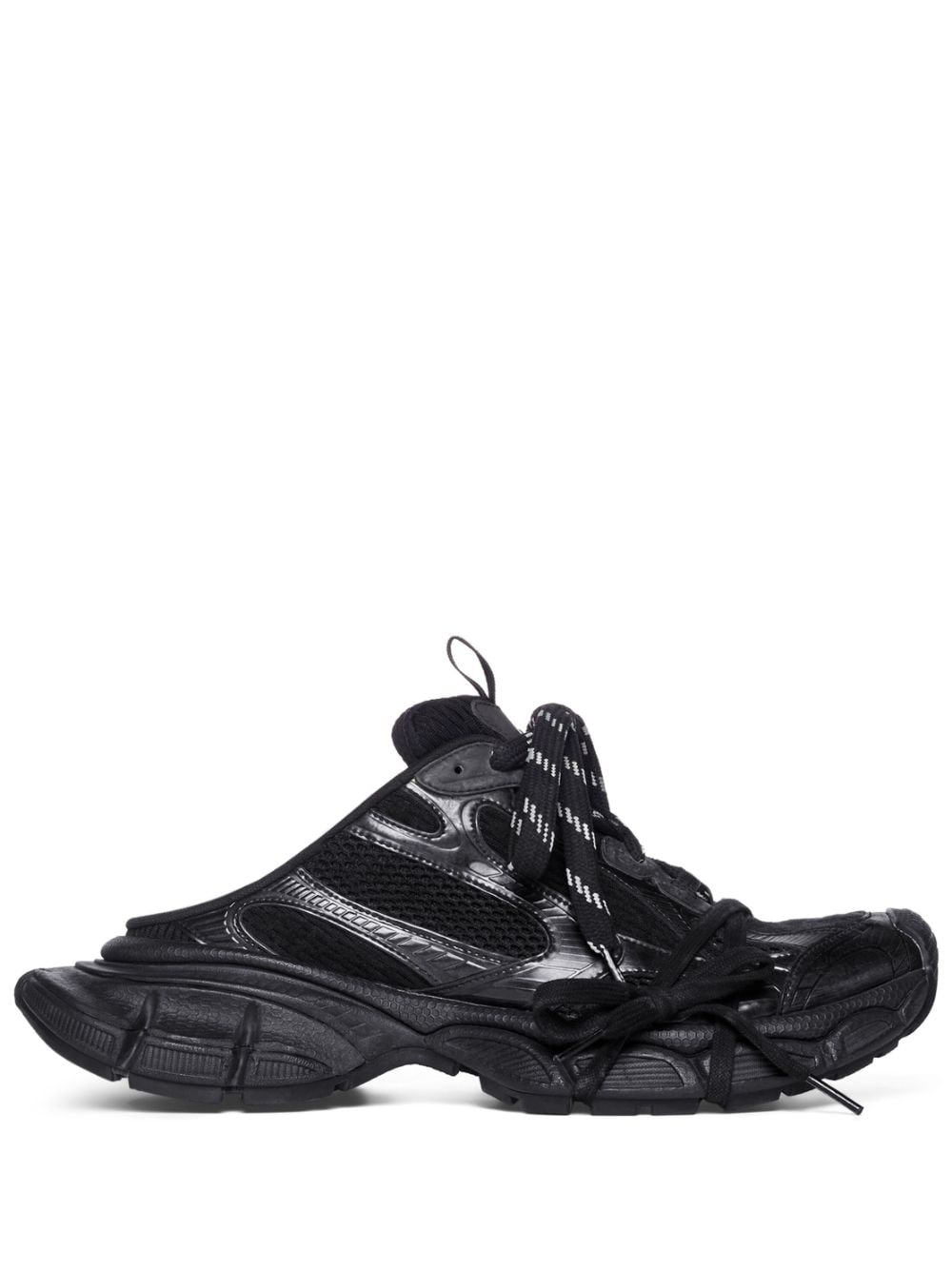 Balenciaga 3XL Sneaker- Panelled-Mule-Black