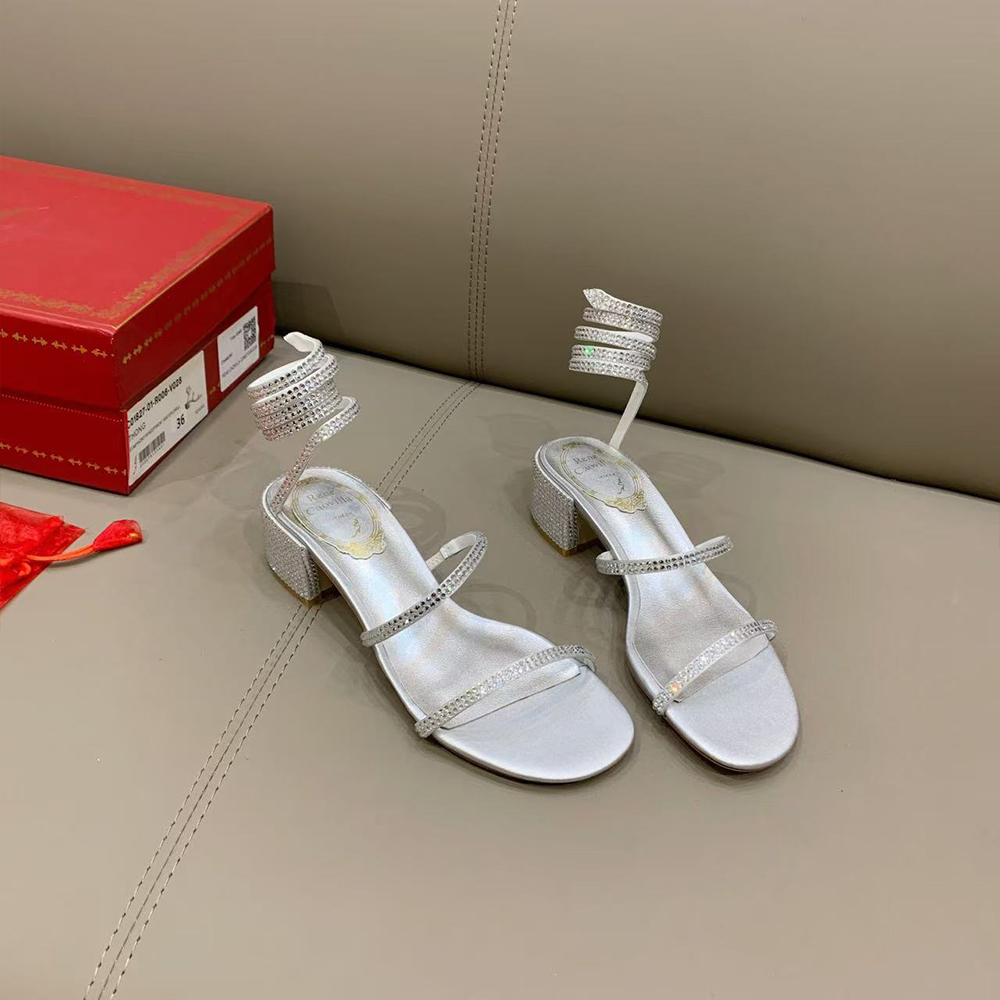 Rene Caovolla Juniper Metallic Sandals