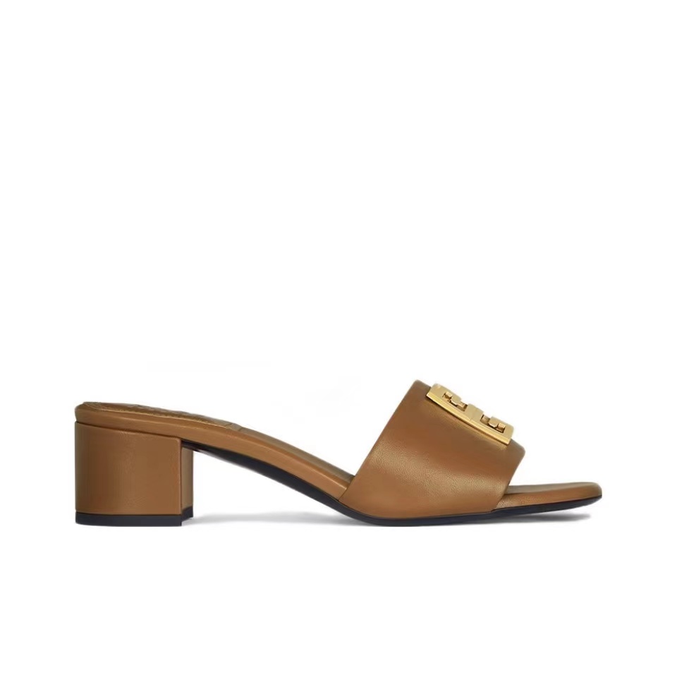 Givenchy Leather Fashion Muggles  Slide Sandal
