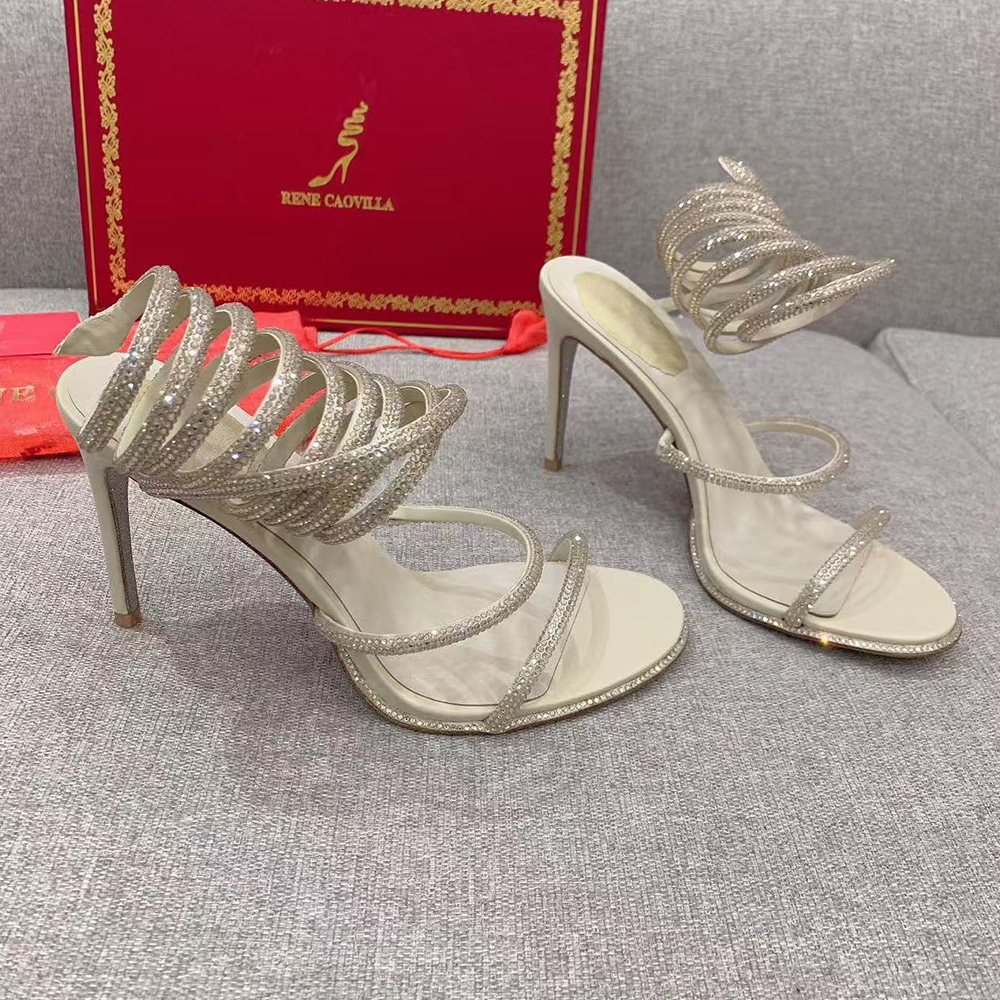 Rene Caovilla Chandelier Elegant Evening Sandals