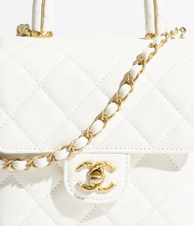 Chanel Classic Flag Bag MINI FLAP BAG WITH TOP HANDLE