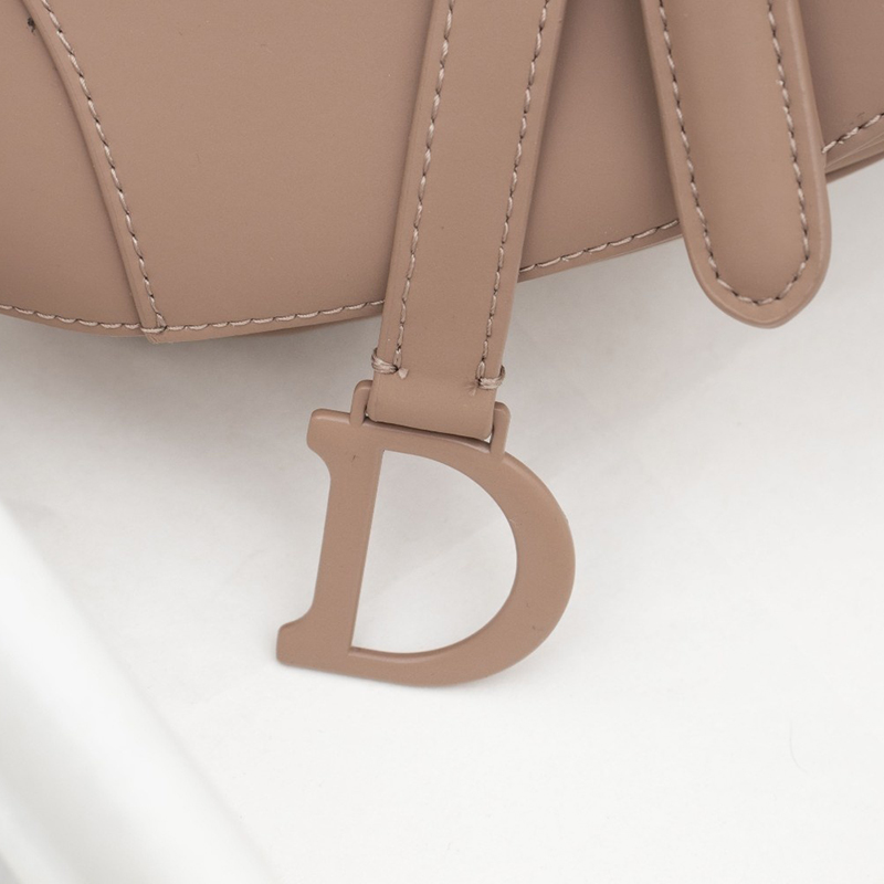 Dior SADDLE Bag Pink Ultramatte Calfskin