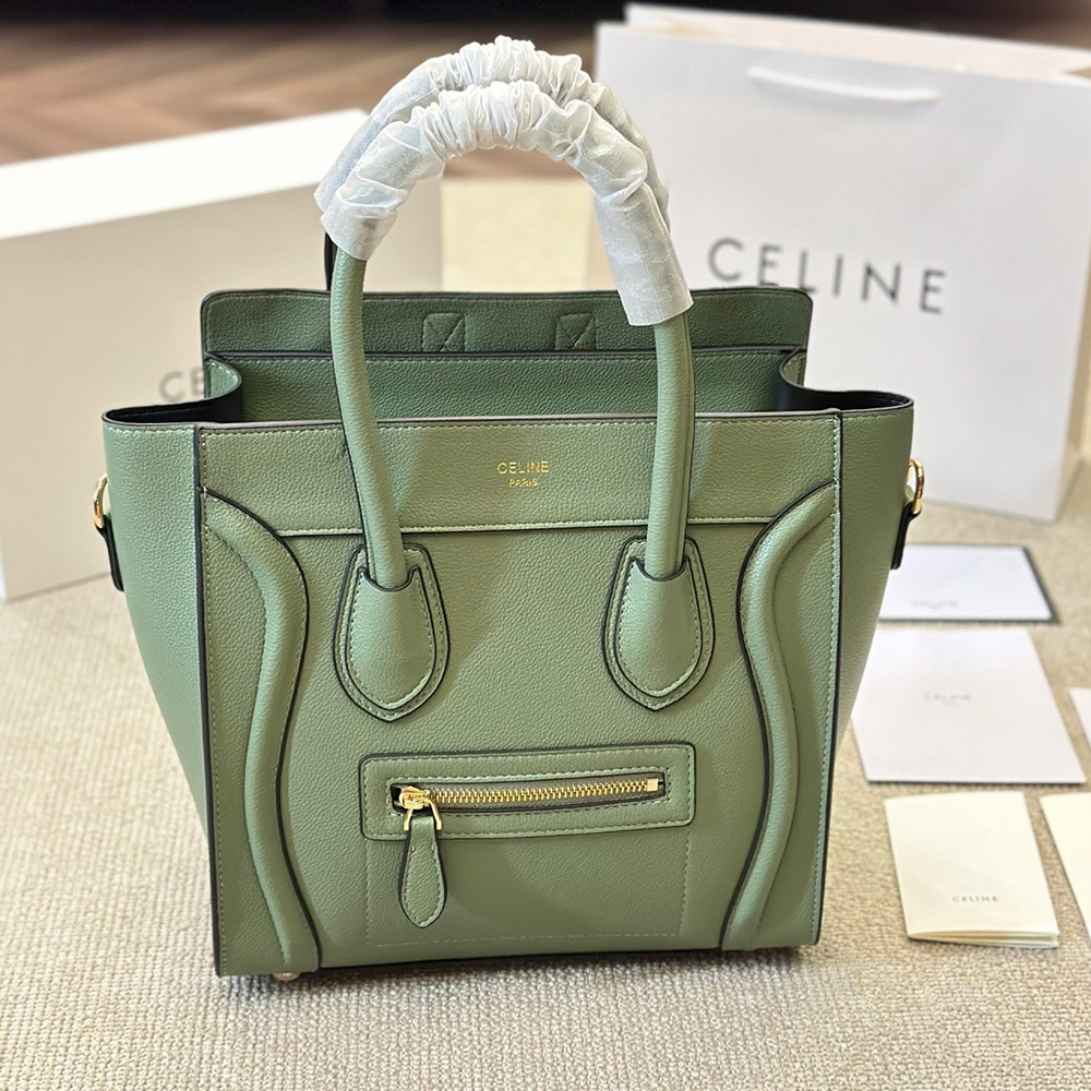 Celine Luggage Smiley leather handbag crossbody bag