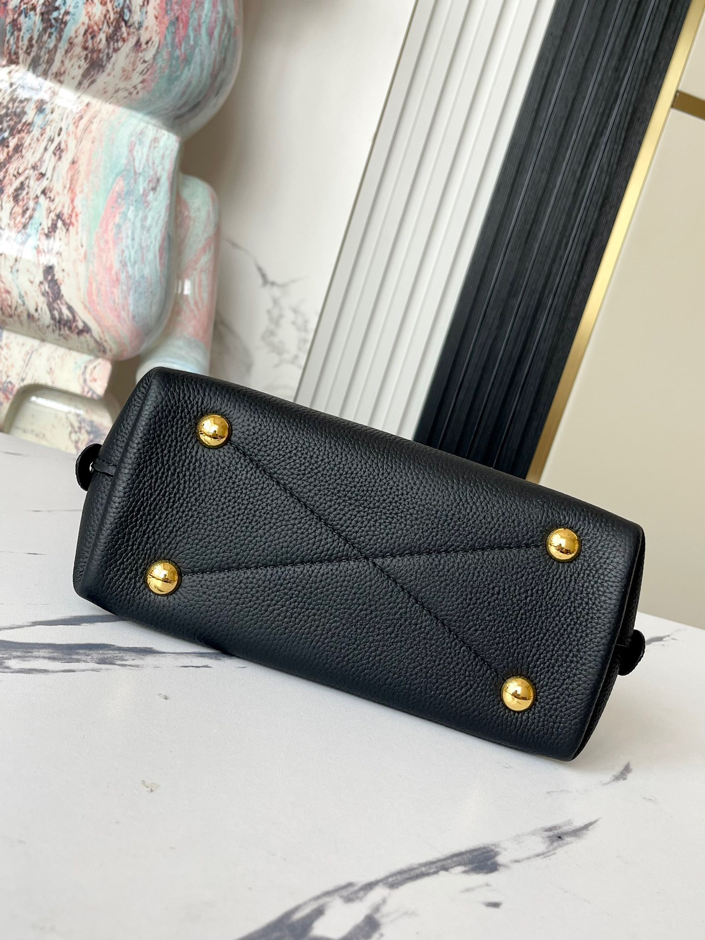 Louis Vuitton LV Alma BB 2way bag Monogram Empreinte Leather