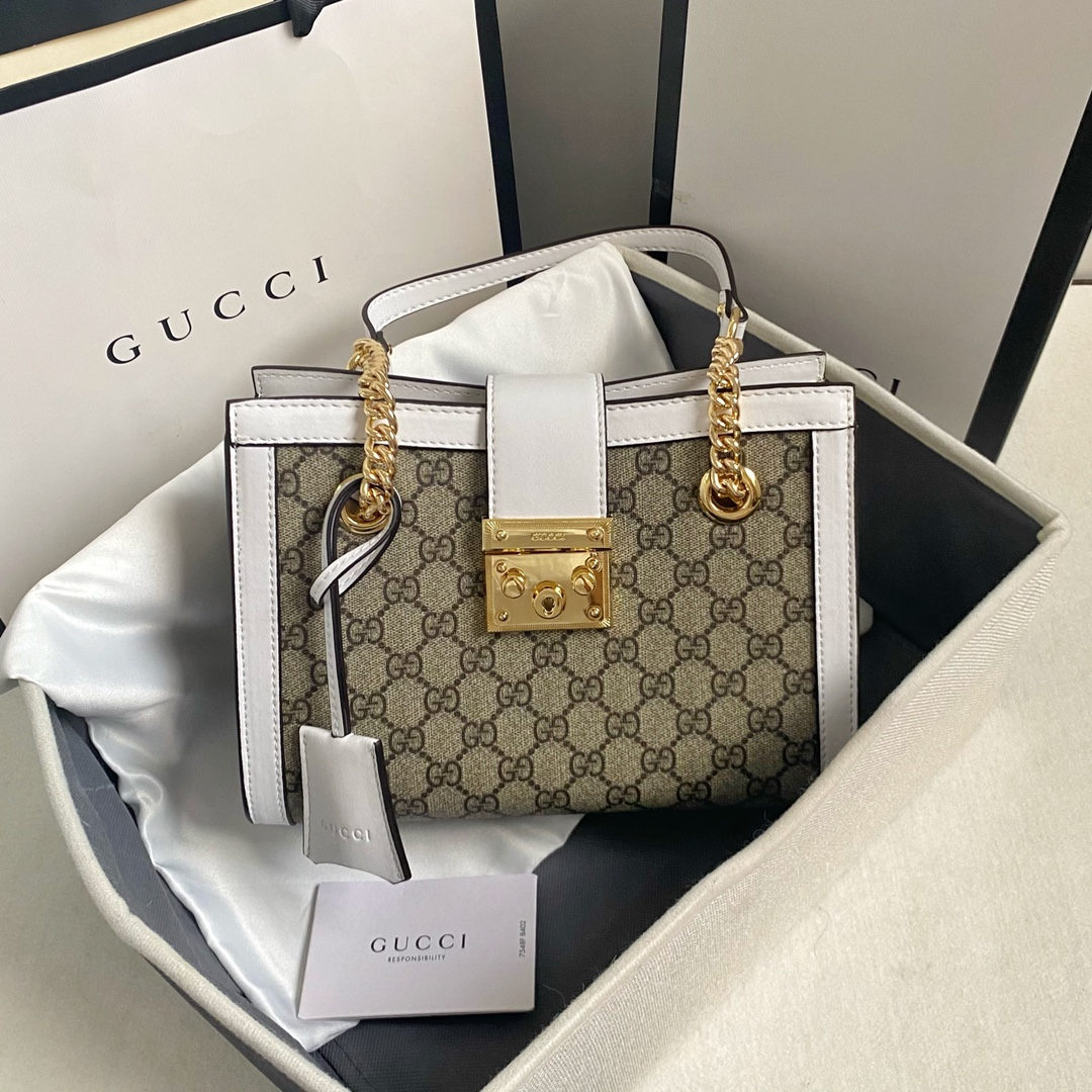 Gucci Padlock Tote Crossbody Bag