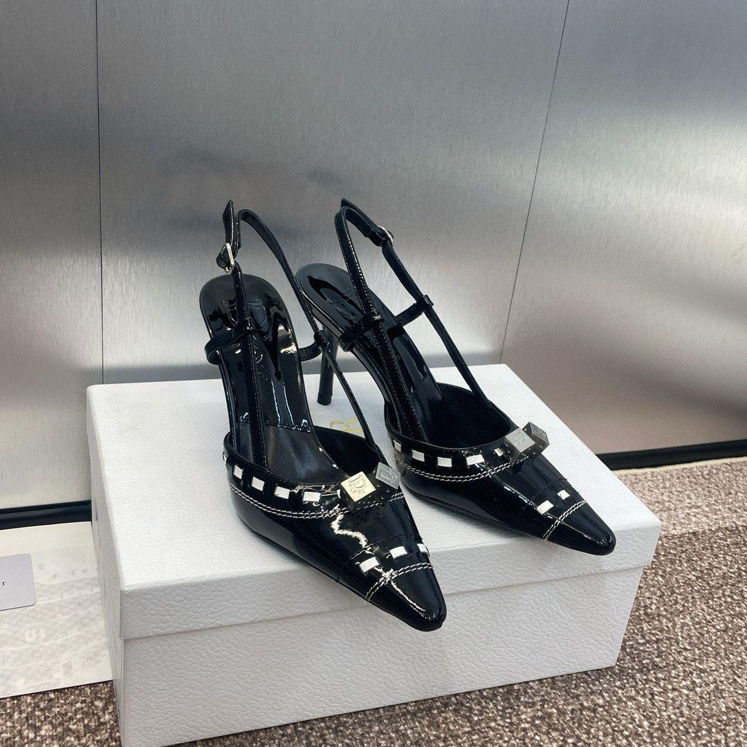 Dior Buckle Heels