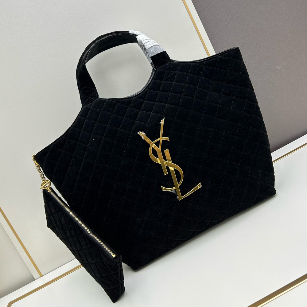 Sainto Laurent YSL lcare Maxi Tote Bag