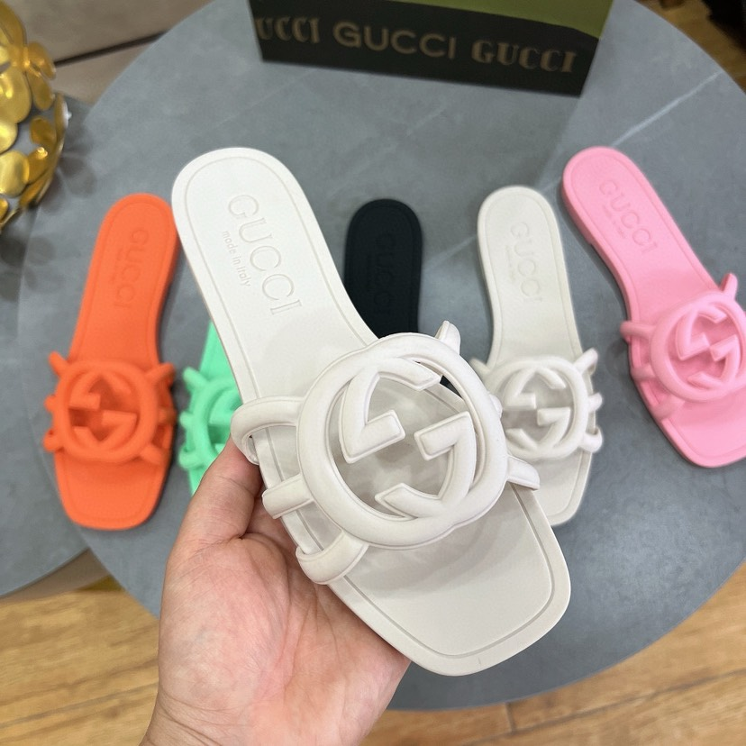 Gucci Rubber Slippers